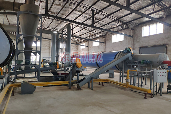 羅漢果渣烘干機建造完成，現場實拍照片